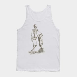 Lazy Hipster Skeleton Tank Top